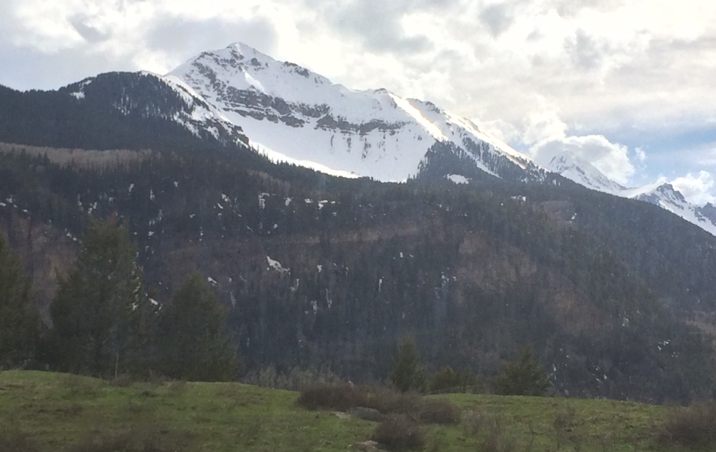 Taken from Route 145 headed south in the San Juan National Forest, just south of Gold Creek