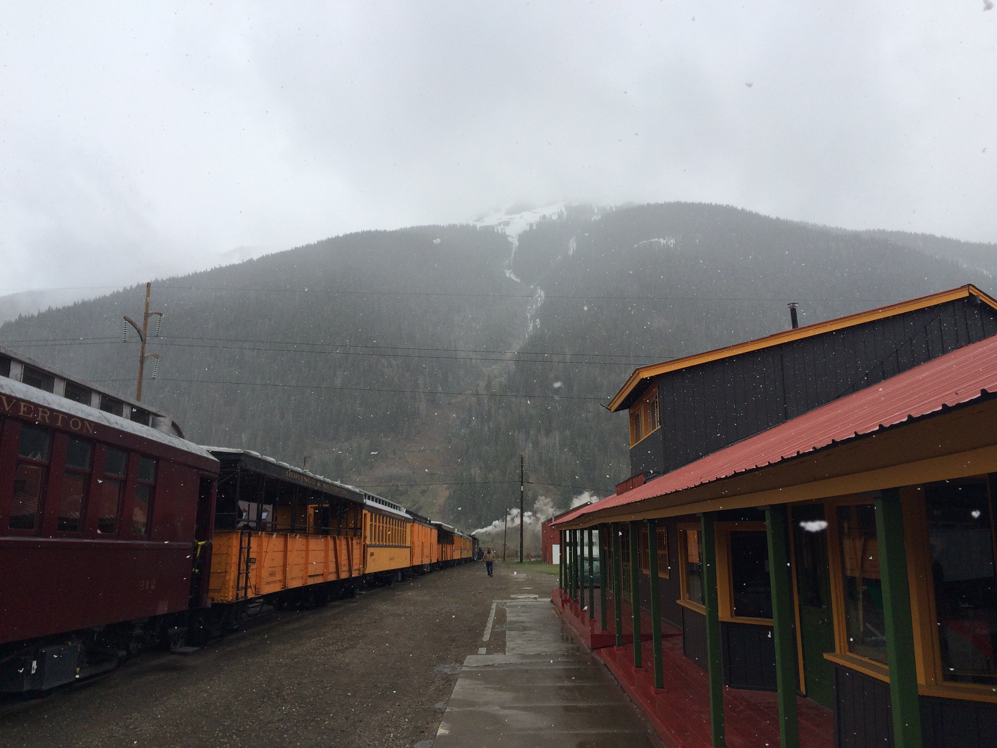 Silverton Train Snow